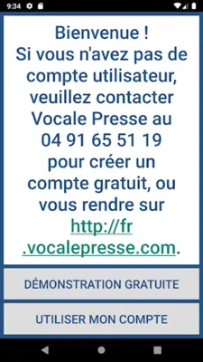 Vocale Presse android App screenshot 5