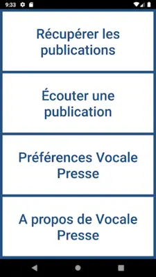 Vocale Presse android App screenshot 6